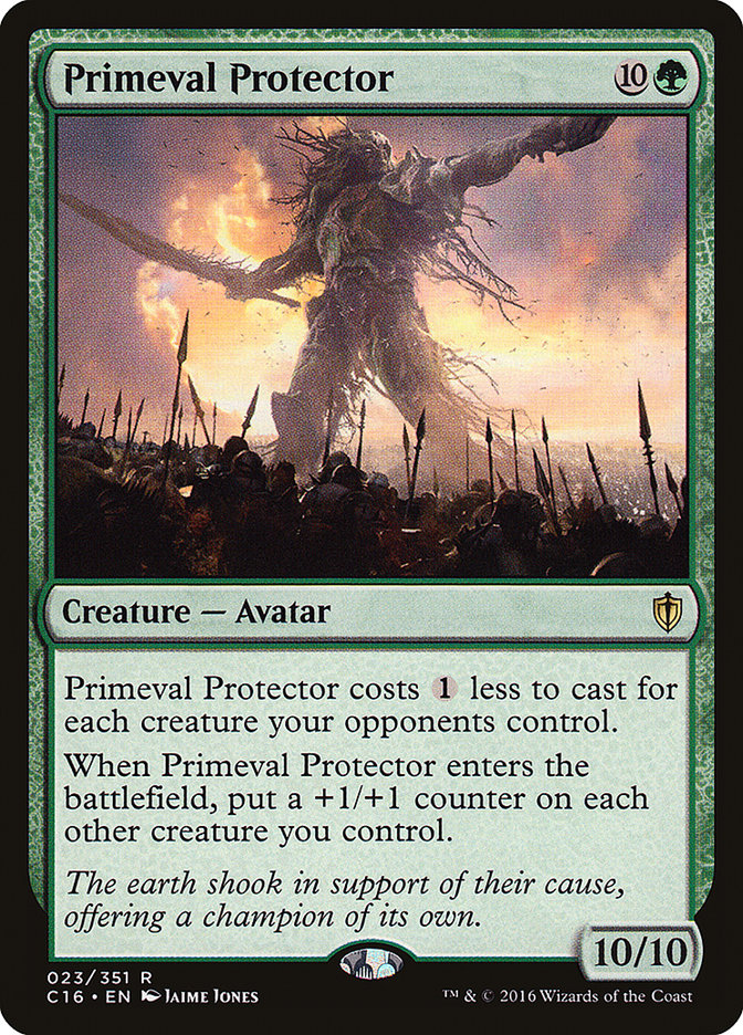 Primeval Protector [Commander 2016] (C16 23)