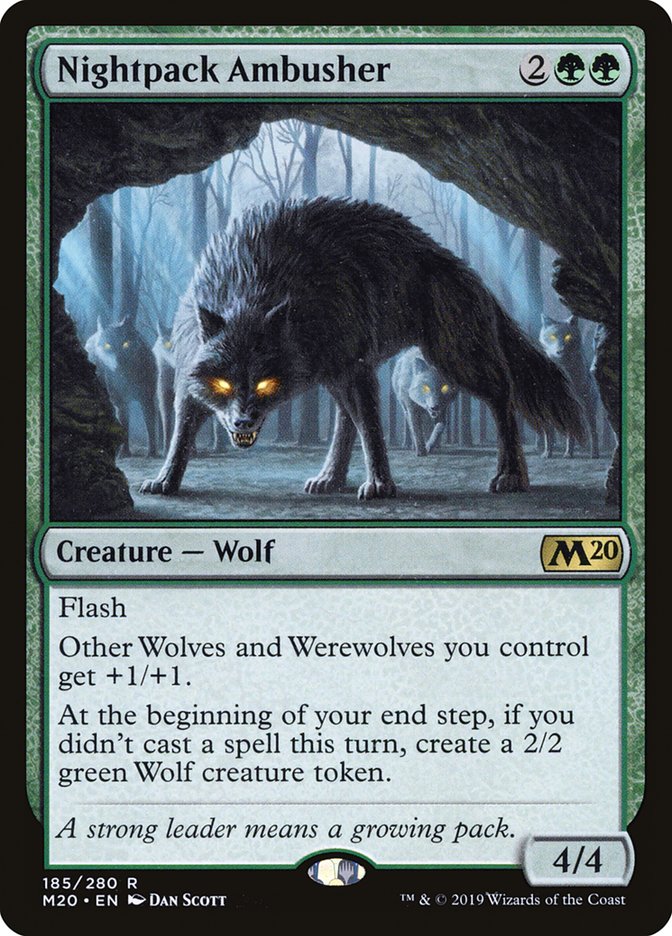 Nightpack Ambusher [Core Set 2020] (M20 185)