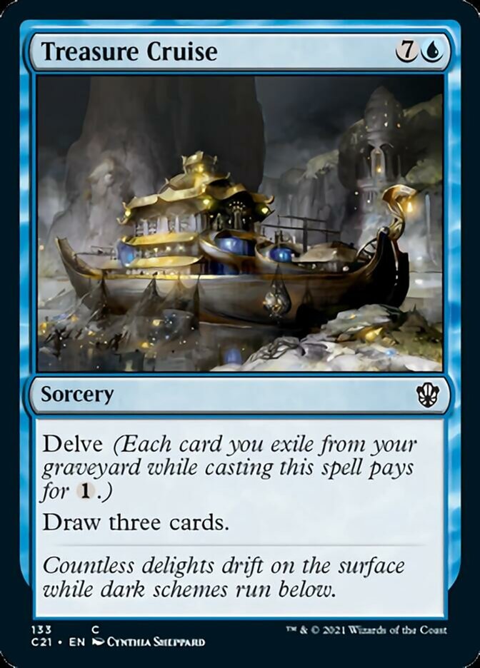 Treasure Cruise [Commander 2021] (C21 133)