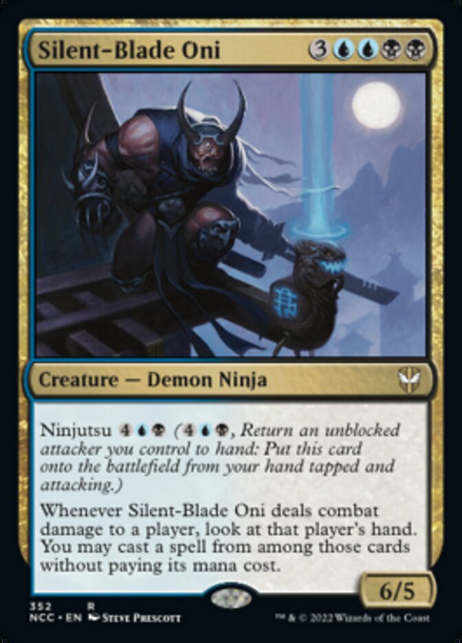 Silent-Blade Oni [Streets of New Capenna Commander] (NCC 352)