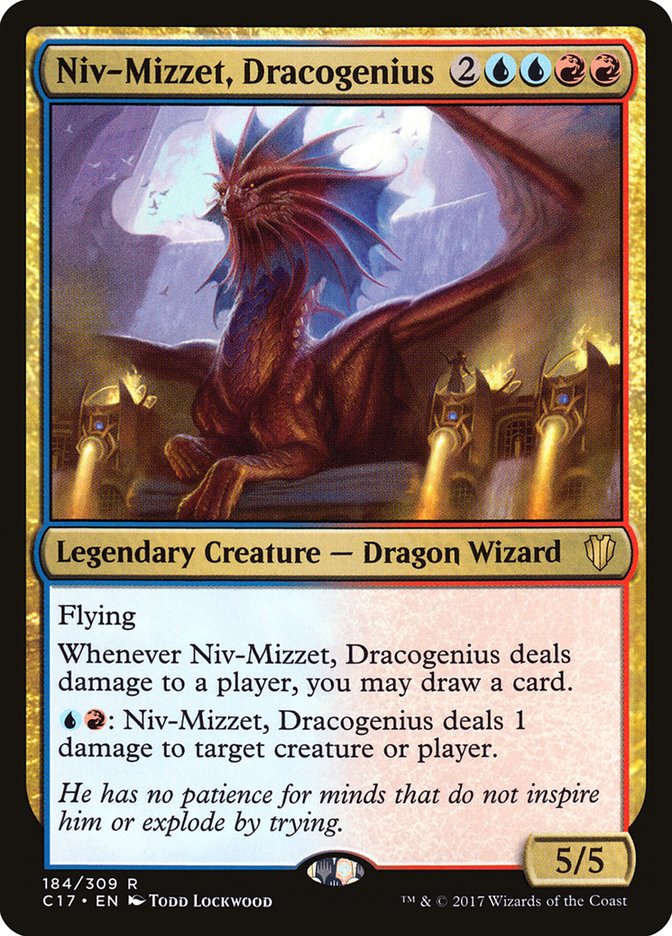 Niv-Mizzet, Dracogenius [Commander 2017] (C17 184)