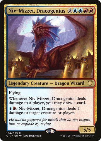 Niv-Mizzet, Dracogenius [Commander 2017] (C17 184)