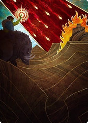 Stone Rain Art Card [Strixhaven: School of Mages Art Series] (ASTX 77)