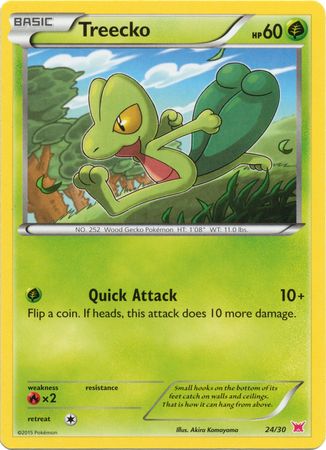 Treecko (24/30) [XY: Trainer Kit - Latias & Latios]