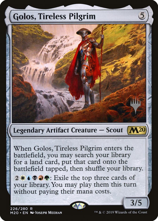 Golos, Tireless Pilgrim (Promo Pack) [Core Set 2020 Promos] (PM20 226P)
