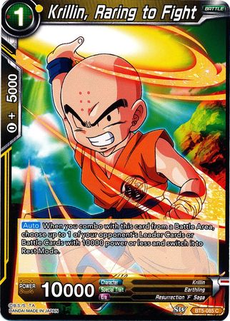 Krillin, Raring to Fight [BT5-085]
