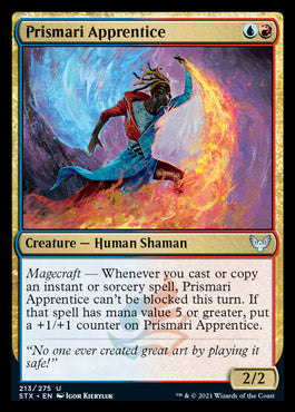 Prismari Apprentice [Strixhaven: School of Mages] (STX 213)