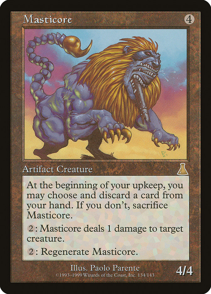 Masticore [Urza's Destiny] (UDS 134)