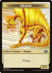 Beeble // Dragon Double-sided Token [Unsanctioned Tokens] (TUND 1)