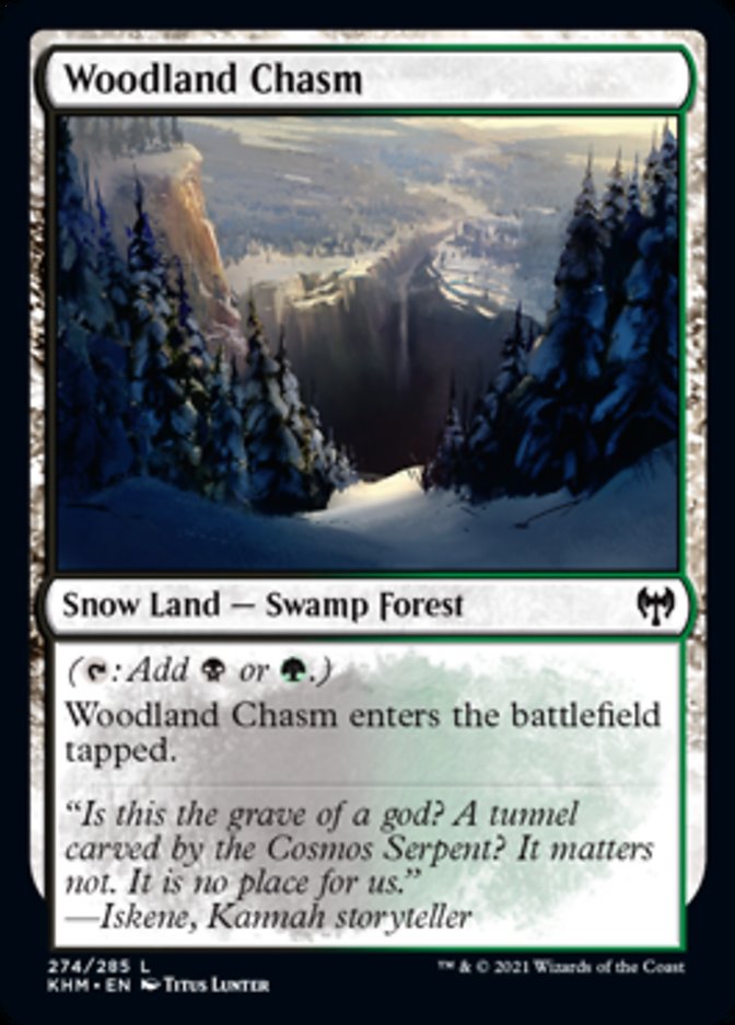 Woodland Chasm [Kaldheim] (KHM 274)