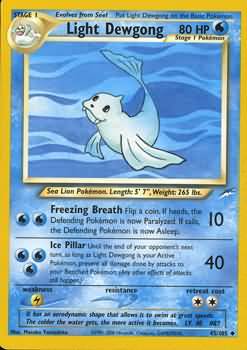 Light Dewgong (45/105) [Neo Destiny]