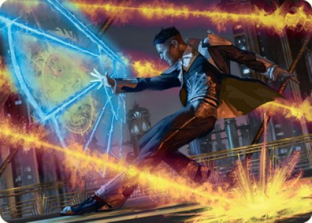 Wingshield Agent Art Card [Streets of New Capenna Art Series] (ASNC 14)