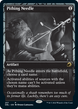 Pithing Needle [Innistrad: Double Feature] (DBL 257)