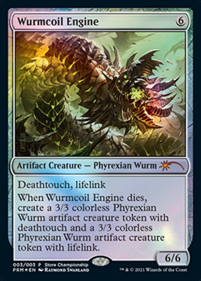 Wurmcoil Engine [Wizards Play Network 2021] (PWP21 3)