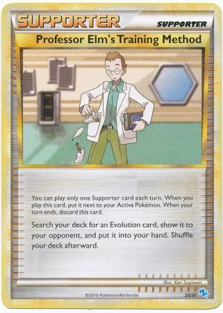 Professor Elm's Training Method (25/30) [HeartGold & SoulSilver: Trainer Kit - Gyarados & Raichu]