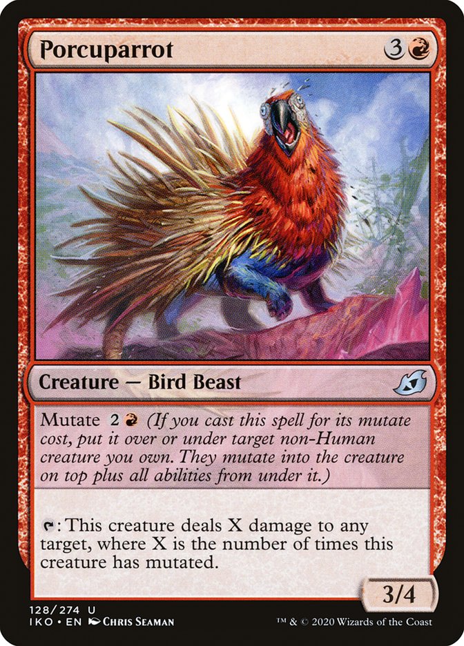 Porcuparrot [Ikoria: Lair of Behemoths] (IKO 128)