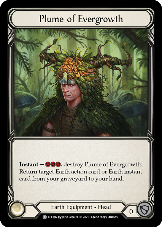 Plume of Evergrowth [ELE116] 1st Edition Normal