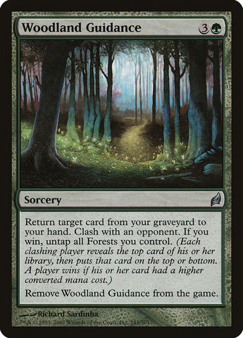 Woodland Guidance [Lorwyn] (LRW 243)