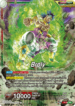 Broly // Broly, Surge of Brutality (Gold Stamped) [P-181]