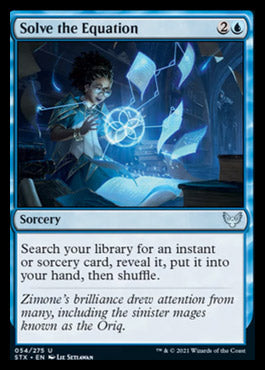 Solve the Equation [Strixhaven: School of Mages] (STX 54)