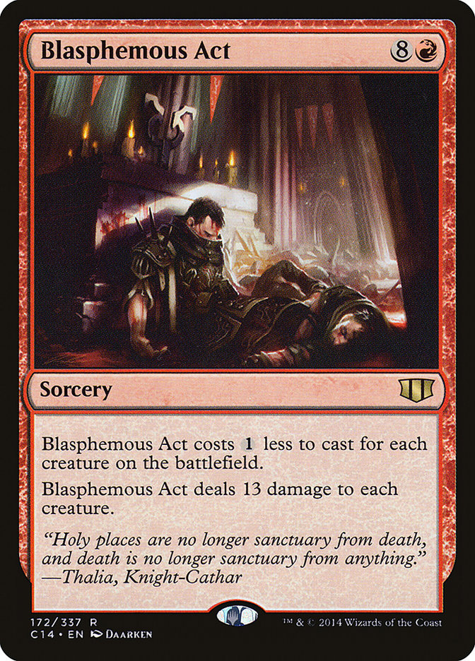 Blasphemous Act [Commander 2014] (C14 172)