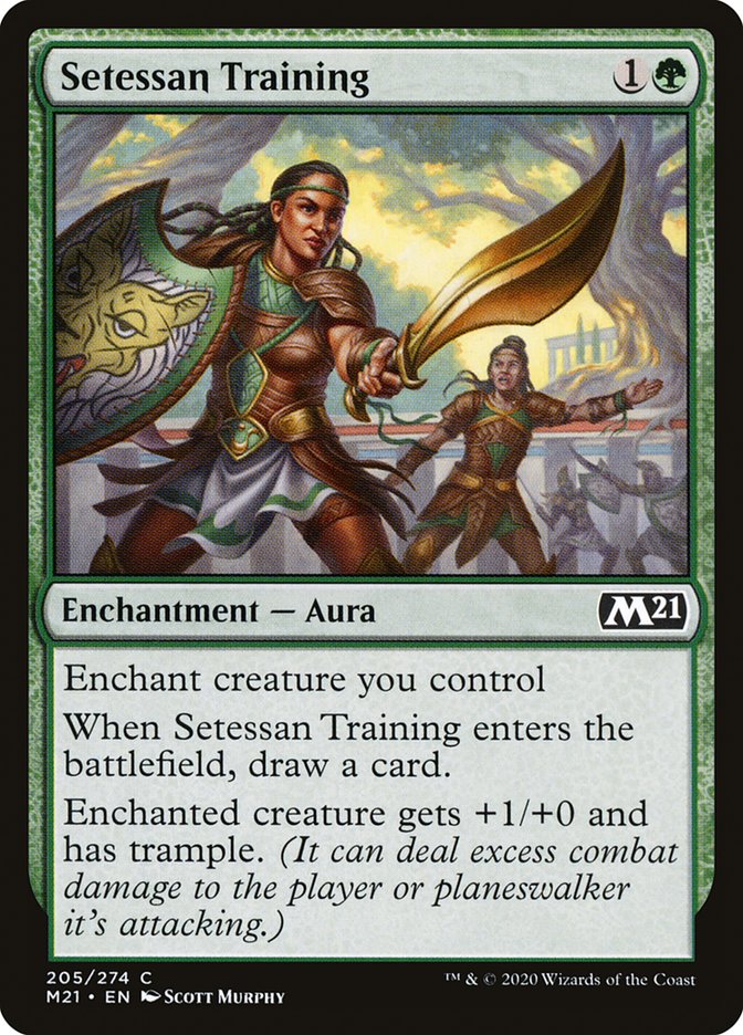 Setessan Training [Core Set 2021] (M21 205)