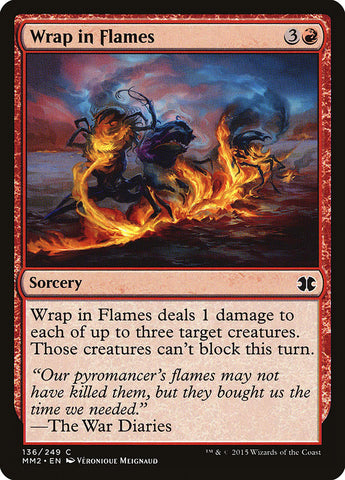 Wrap in Flames [Modern Masters 2015] (MM2 136)