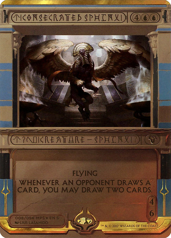 Consecrated Sphinx (Invocation) [Amonkhet Invocations] (MP2 8)
