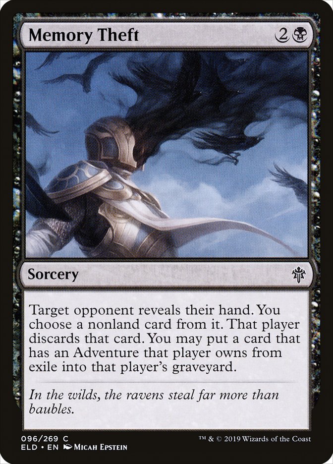 Memory Theft [Throne of Eldraine] (ELD 96)