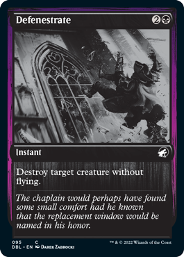 Defenestrate [Innistrad: Double Feature] (DBL 95)