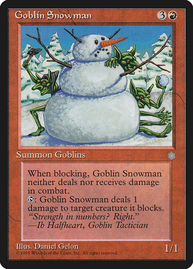 Goblin Snowman [Ice Age] (ICE 191)
