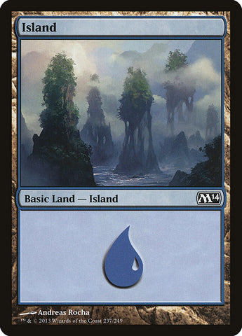 Island (#237) [Magic 2014] (M14 237)