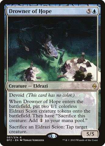 Drowner of Hope [Battle for Zendikar] (BFZ 57)