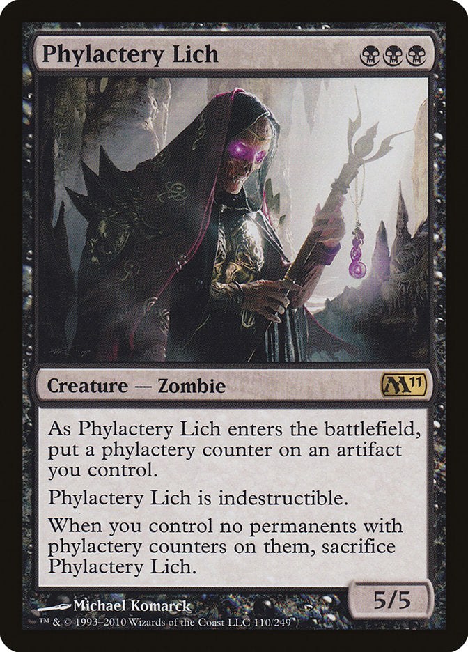 Phylactery Lich [Magic 2011] (M11 110)