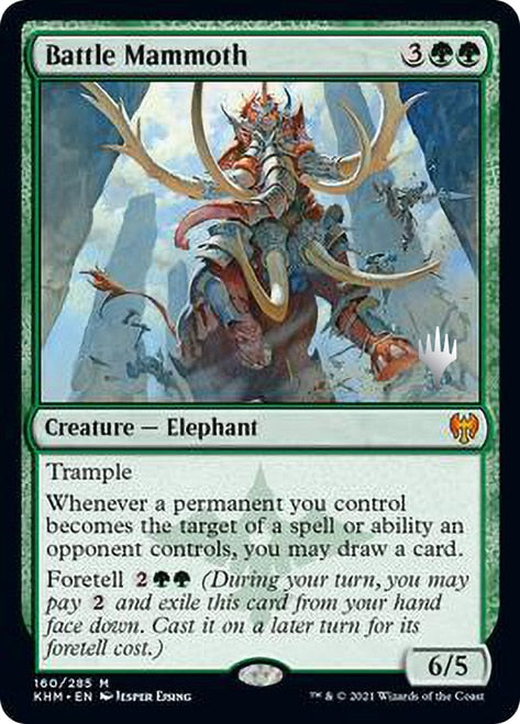 Battle Mammoth [Kaldheim Promo Pack] (PKHM 160)