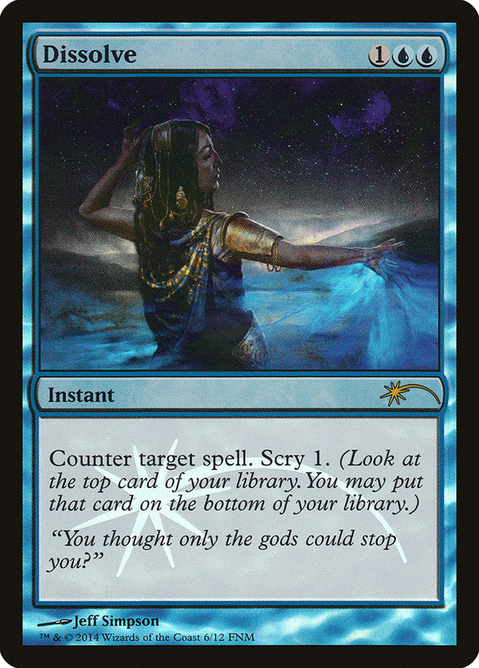 Dissolve [Friday Night Magic 2014] (F14 6)