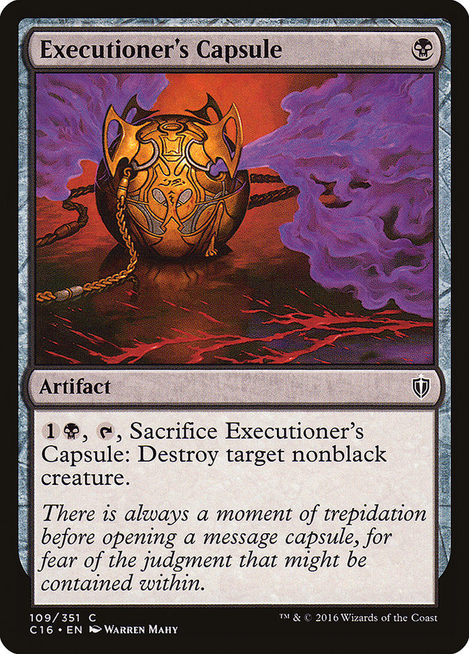 Executioner's Capsule [Commander 2016] (C16 109)