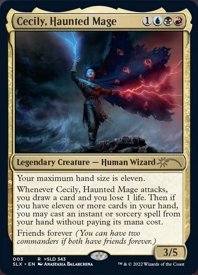 Cecily, Haunted Mage [Secret Lair: Universes Within] (SLX 3)