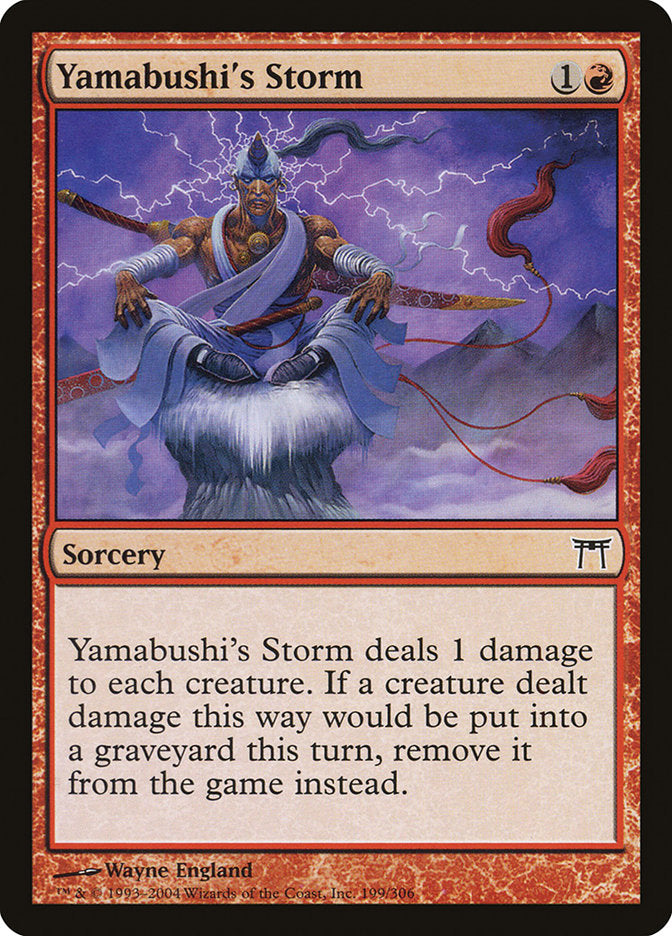 Yamabushi's Storm [Champions of Kamigawa] (CHK 199)