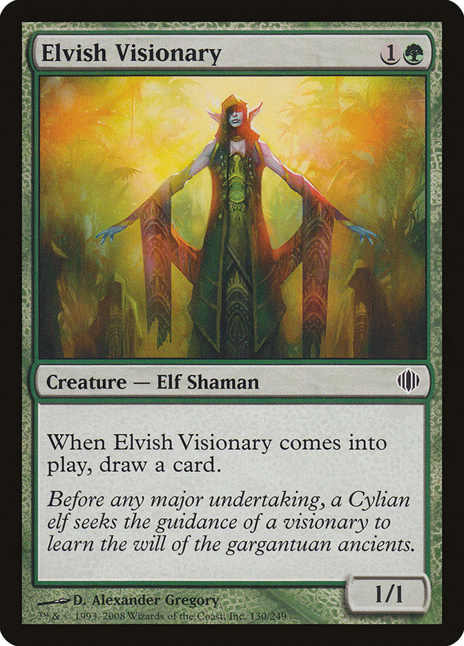 Elvish Visionary [Shards of Alara] (ALA 130)