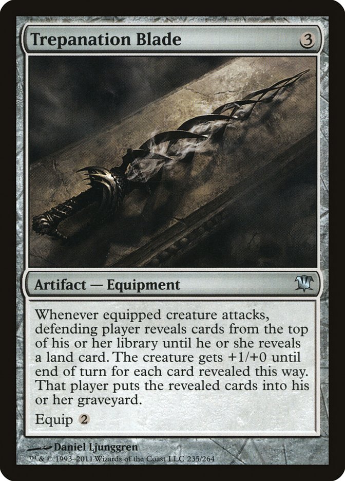 Trepanation Blade [Innistrad] (ISD 235)