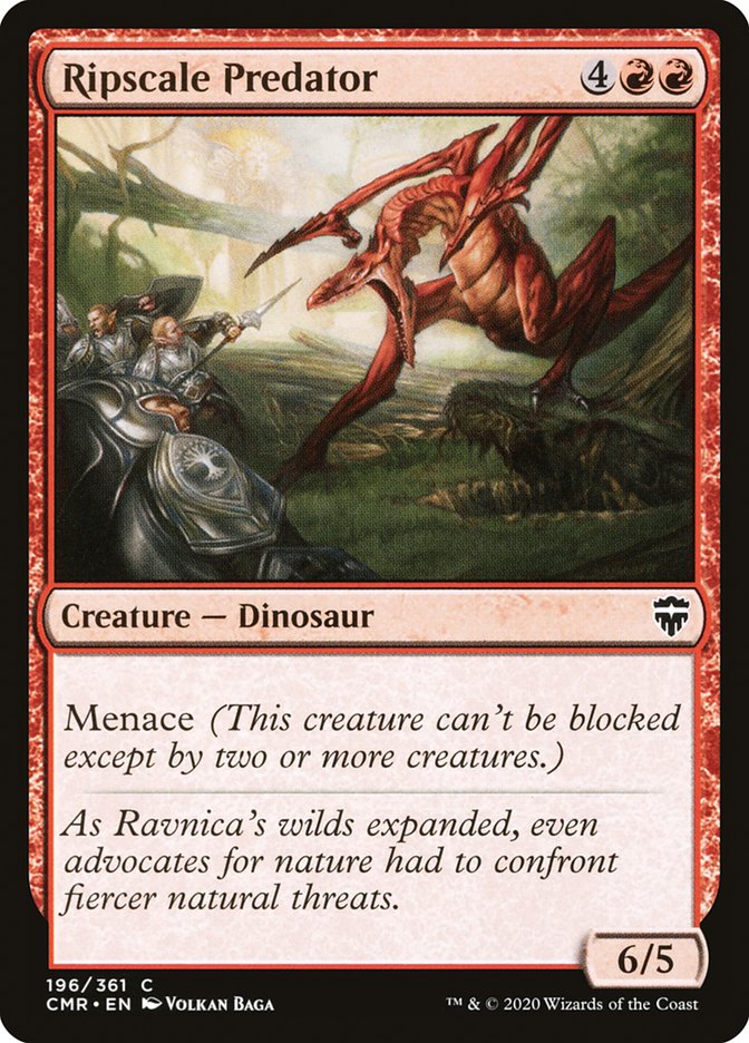 Ripscale Predator [Commander Legends] (CMR 196)