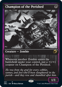 Champion of the Perished [Innistrad: Double Feature] (DBL 91)