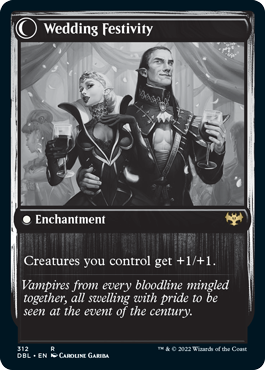 Wedding Announcement // Wedding Festivity [Innistrad: Double Feature] (DBL 312)