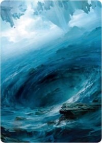 Island 3 Art Card [Zendikar Rising Art Series] (AZNR 12)