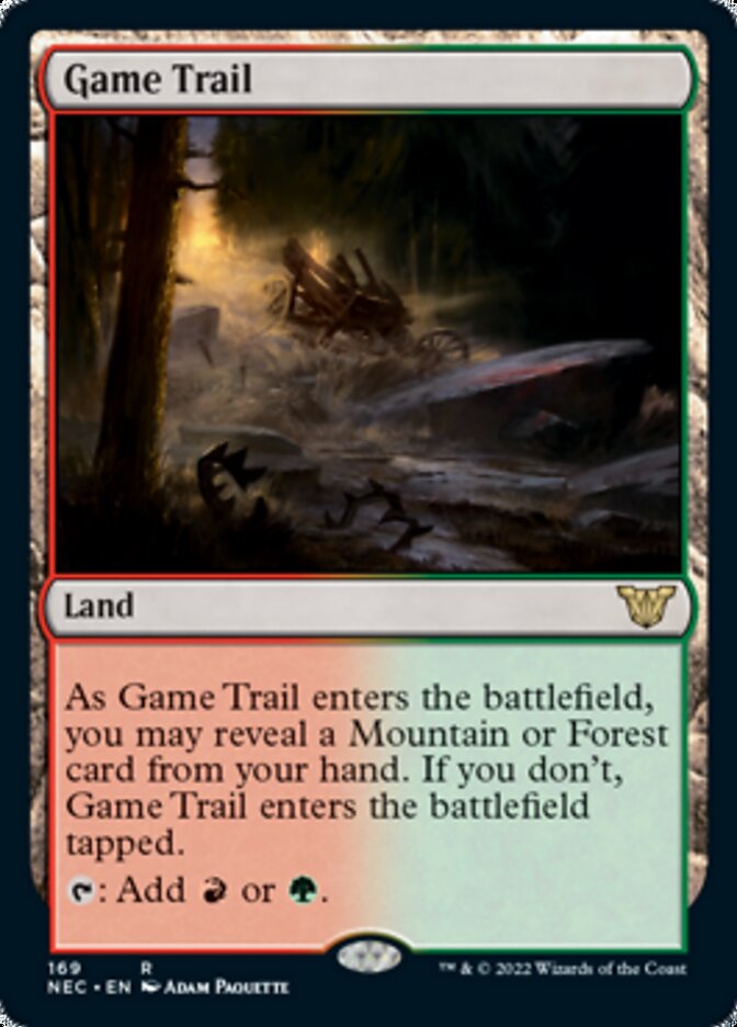 Game Trail [Kamigawa: Neon Dynasty Commander] (NEC 169)