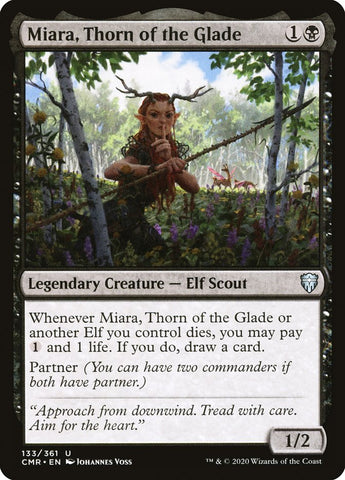 Miara, Thorn of the Glade [Commander Legends] (CMR 133)