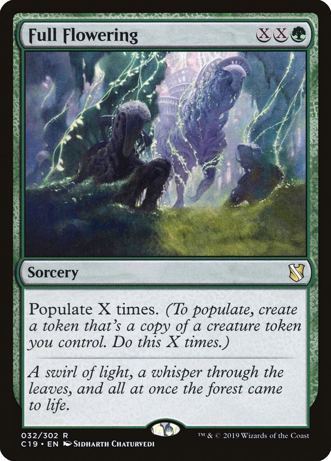 Full Flowering [Commander 2019] (C19 32)