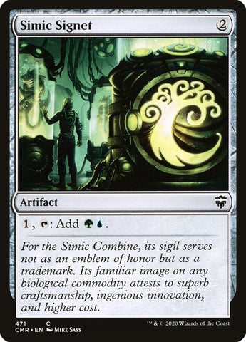 Simic Signet [Commander Legends] (CMR 471)