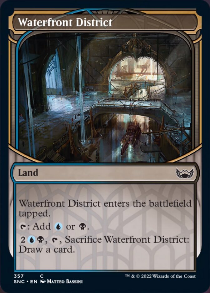 Waterfront District (Showcase Skyscraper) [Streets of New Capenna] (SNC 357)